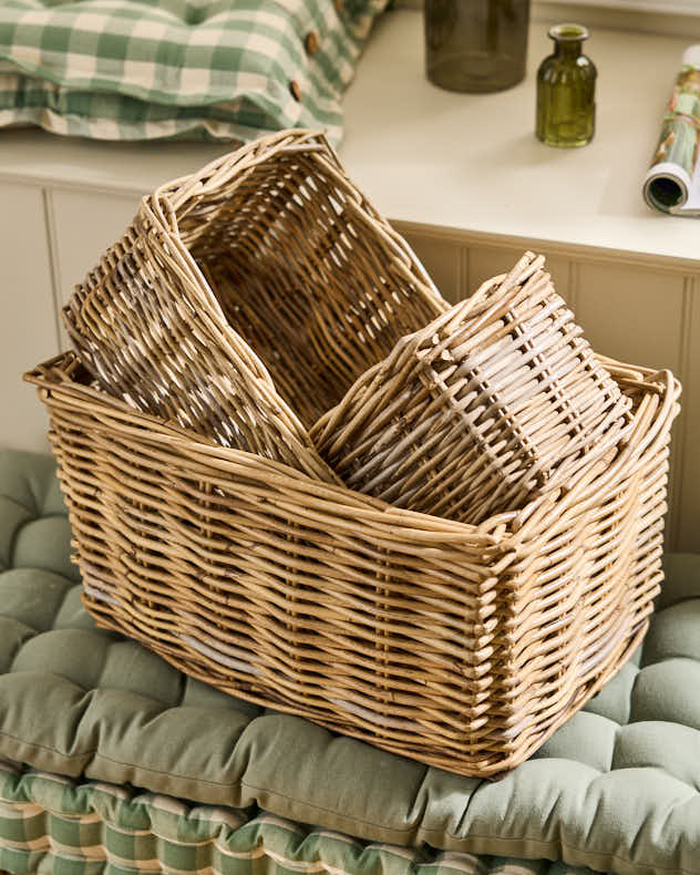 Set of 3 Aranos Storage Baskets