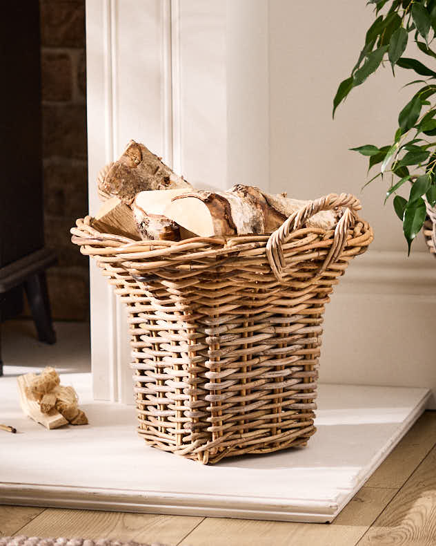 Pomona Fluted Log Basket