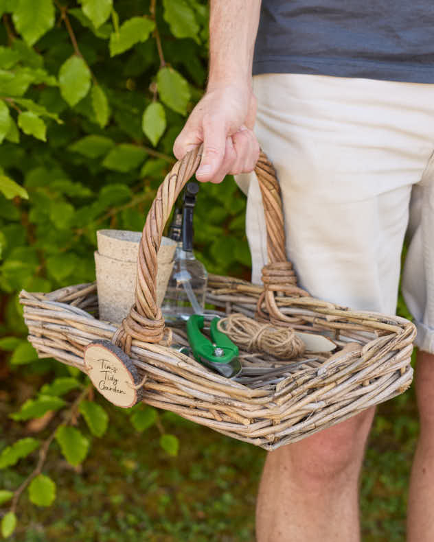 Personalised Gardening Tool Basket