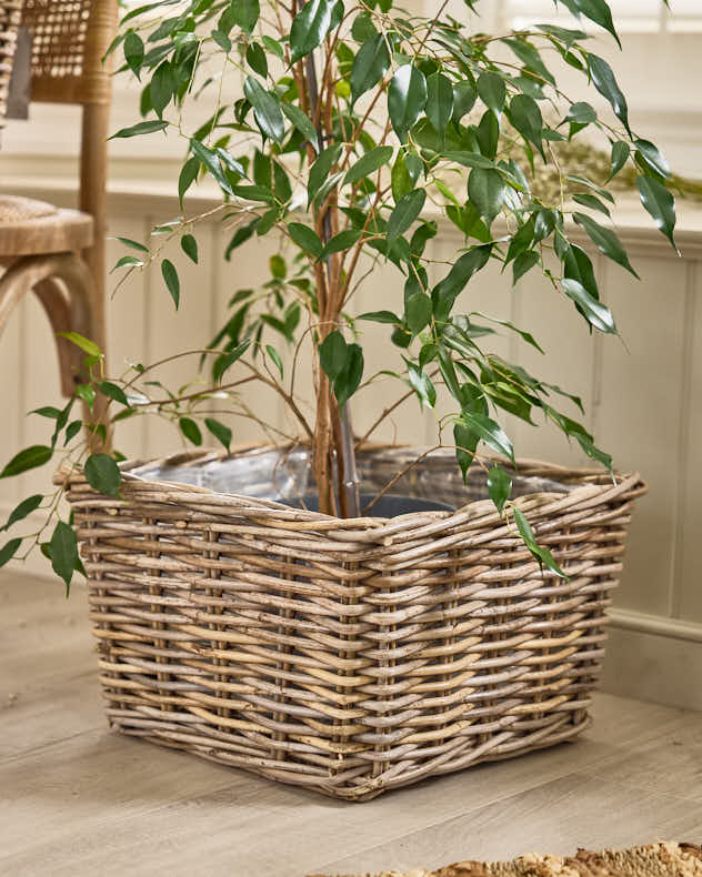 Baskets - Bala Square Lined Baskets
