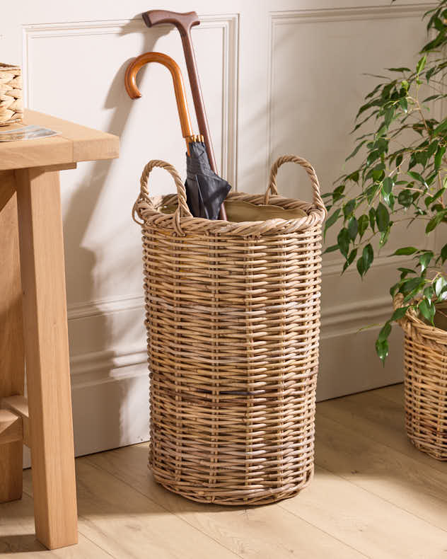 Palenga Lined Umbrella Basket