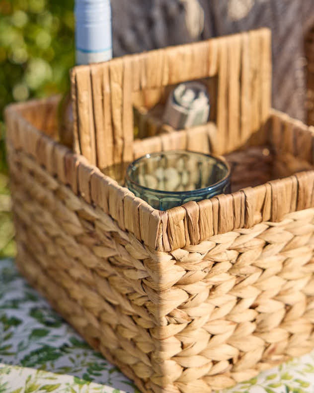 Kano Water Hyacinth Compartment Basket