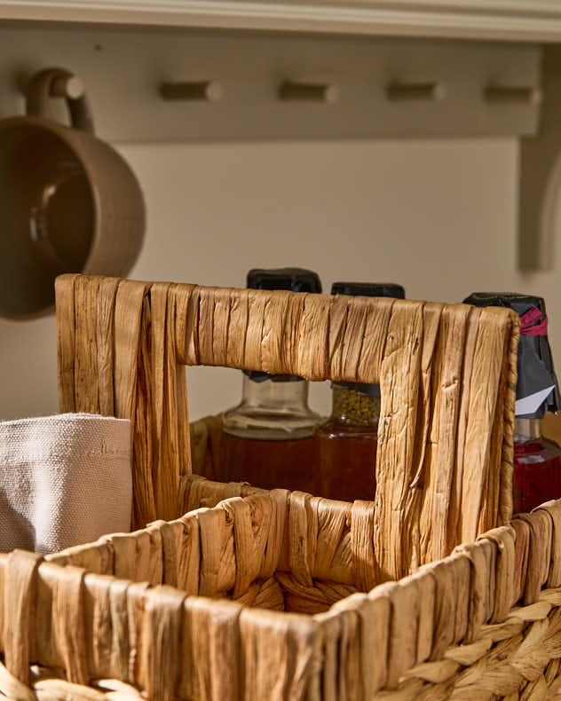 Kano Water Hyacinth Compartment Basket