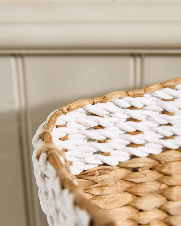 Kano Water Hyacinth Tray Basket