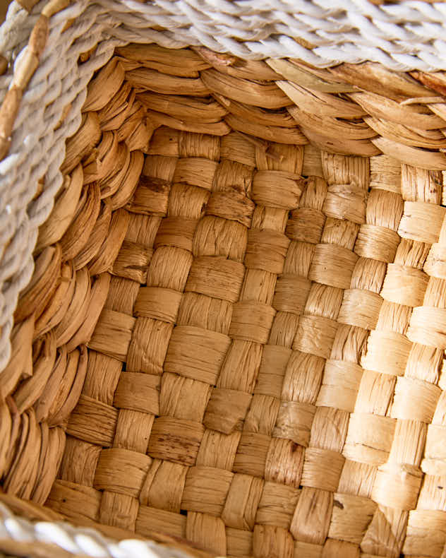 Kano Set of 3 Water Hyacinth Storage Baskets