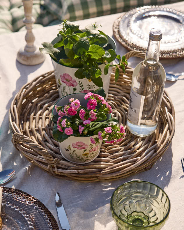 Kaduna Rattan Tray with Handles