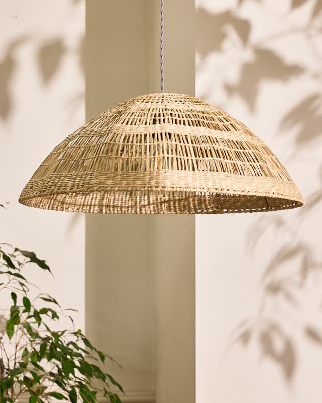 Fauna Seagrass Dome Easy Fit Ceiling Shade