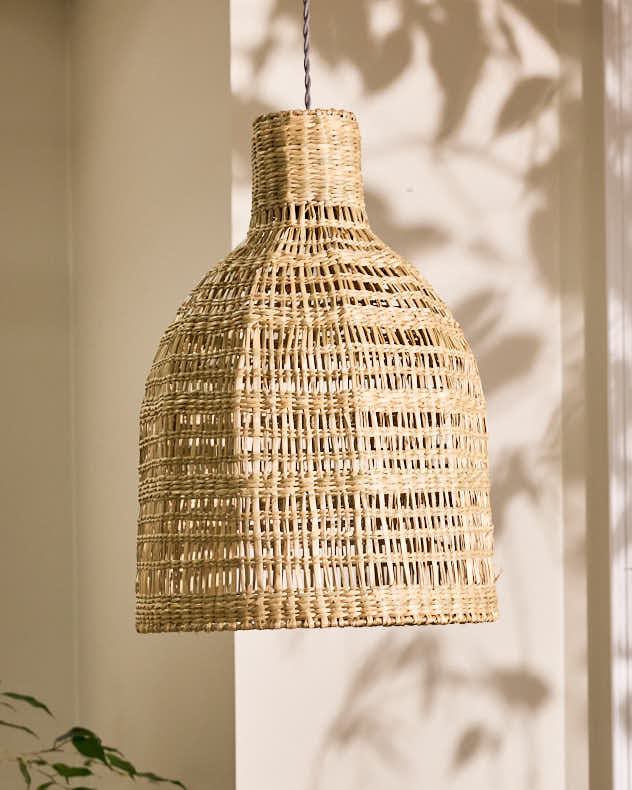 Fauna Seagrass Pendant Easy Fit Ceiling Shade