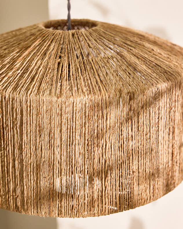 Adleigh Jute Easy Fit Ceiling Shade