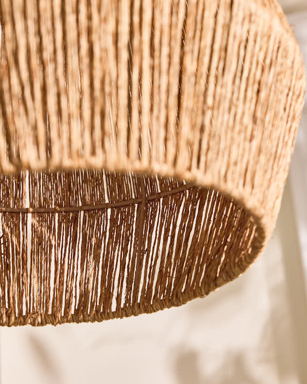 Jute Pendant Ceiling Light Shade