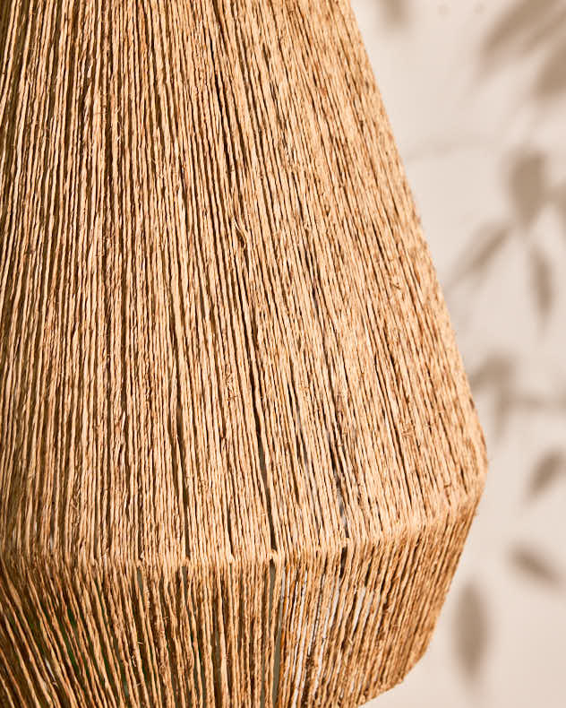 Jute Pendant Ceiling Light Shade