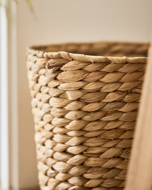 Waste Basket - Lakelyn Water Hyacinth Paper Waste Basket