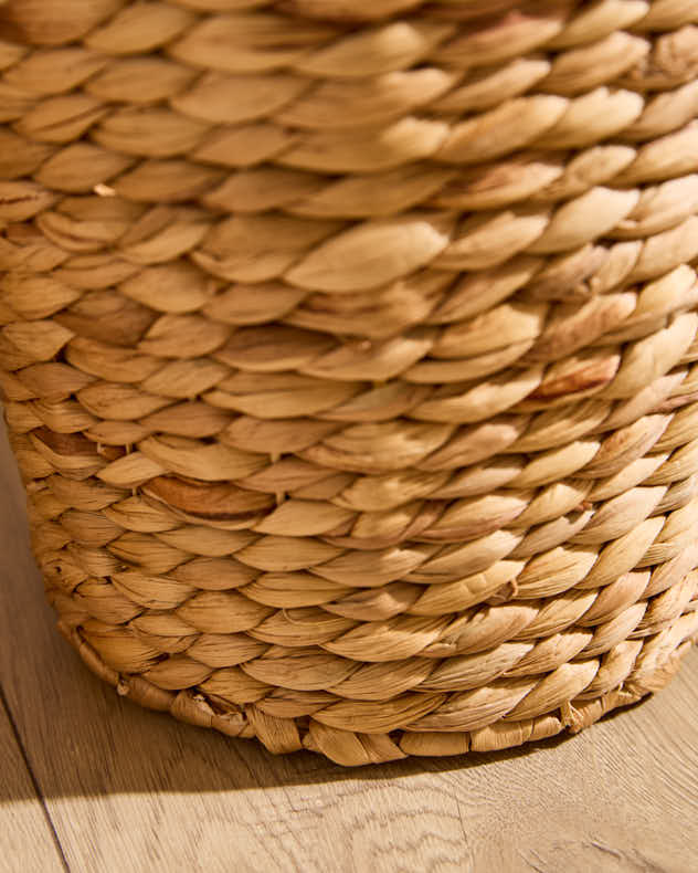 Lakelyn Water Hyacinth Paper Waste Basket