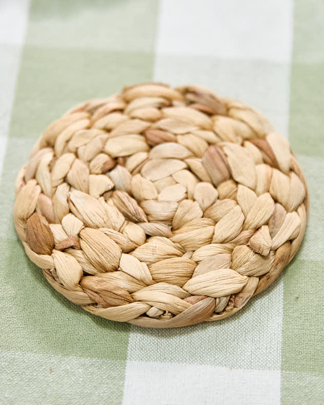 Coasters - Set of 4 Water Hyacinth Coasters
