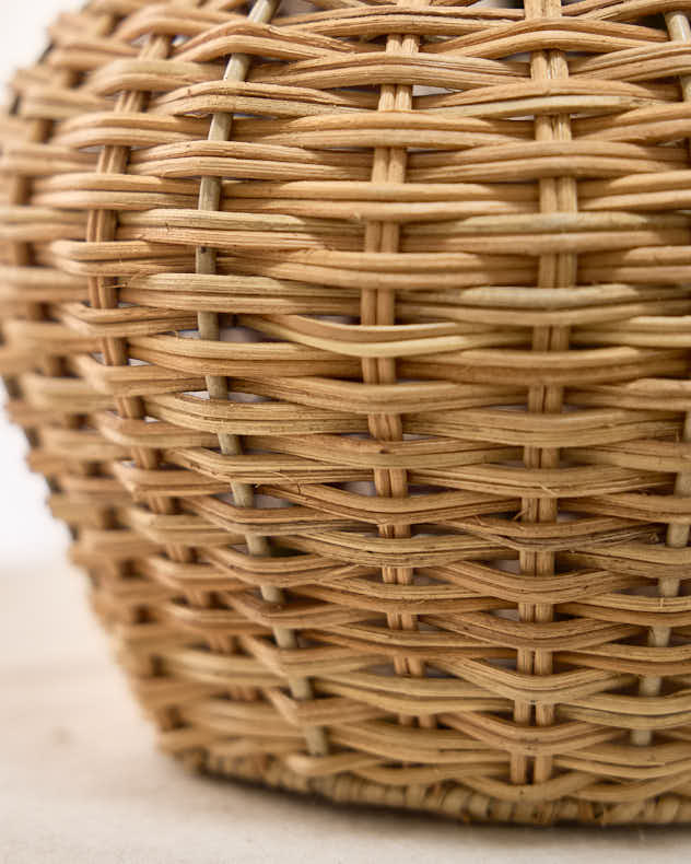 Wicker Urn Vase