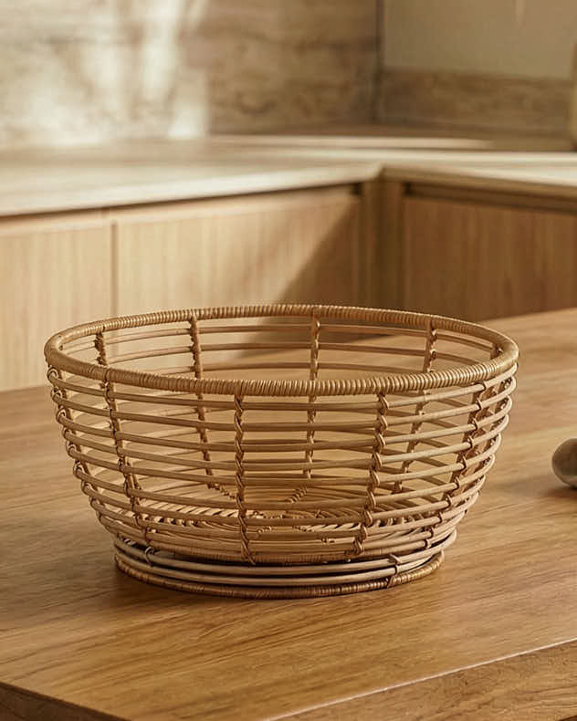 Rattan Fruit Bowl