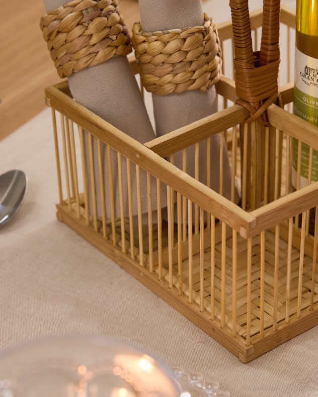 Bamboo Cutlery Caddy