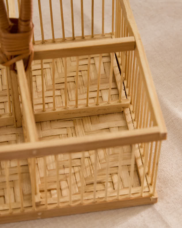 Bamboo Cutlery Caddy