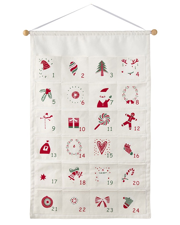 24 Days Hanging Advent Calendar 