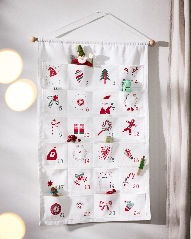 24 Days Hanging Advent Calendar hanging