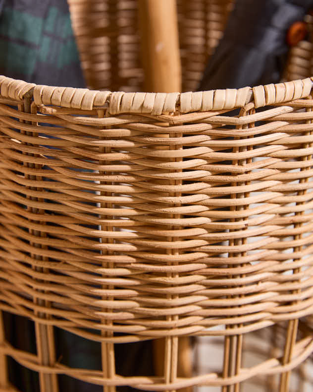 Umbrella Stands &amp; Racks - Willow Wicker Umbrella Stand