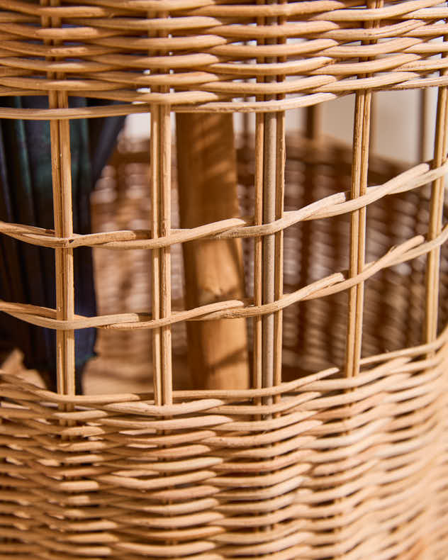 Umbrella Stands &amp; Racks - Willow Wicker Umbrella Stand