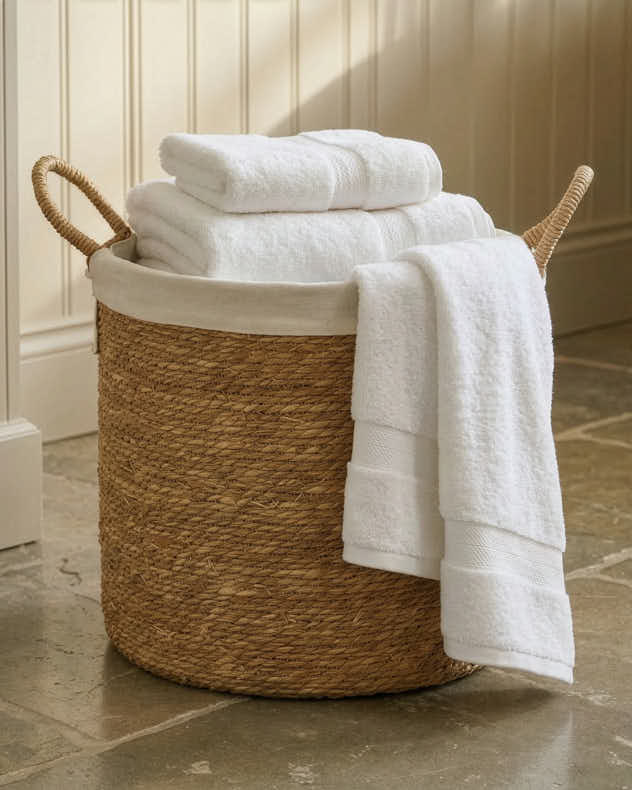 Lined Seagrass Basket