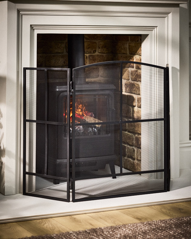Fire Screens & Guards - Hampstead Window Pane Fire Guard