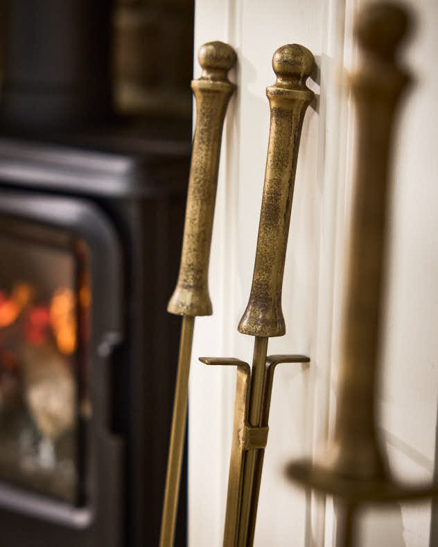Antique Brass Heritage Companion Set