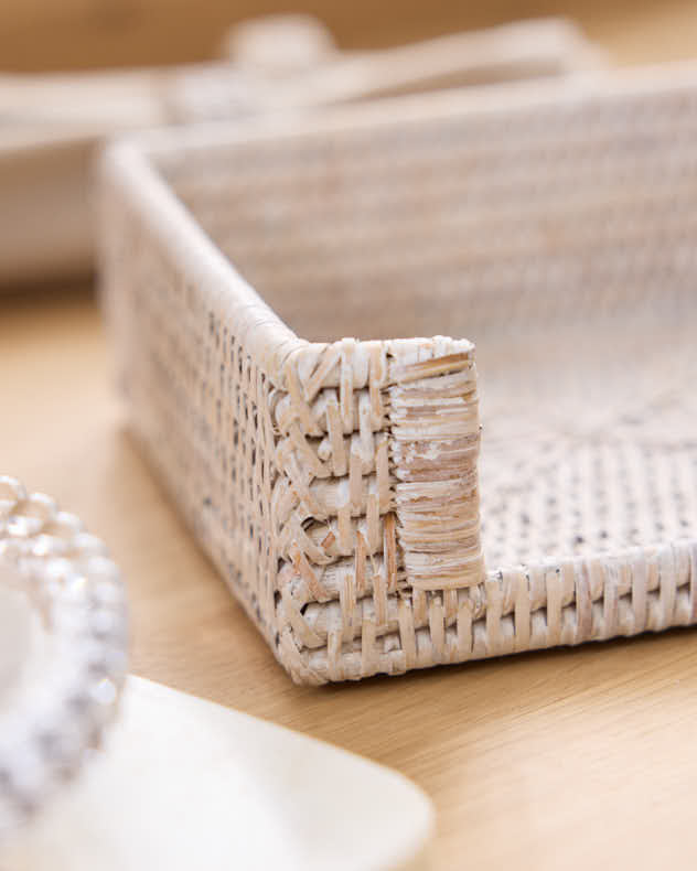 Premium Rattan Napkin Holder