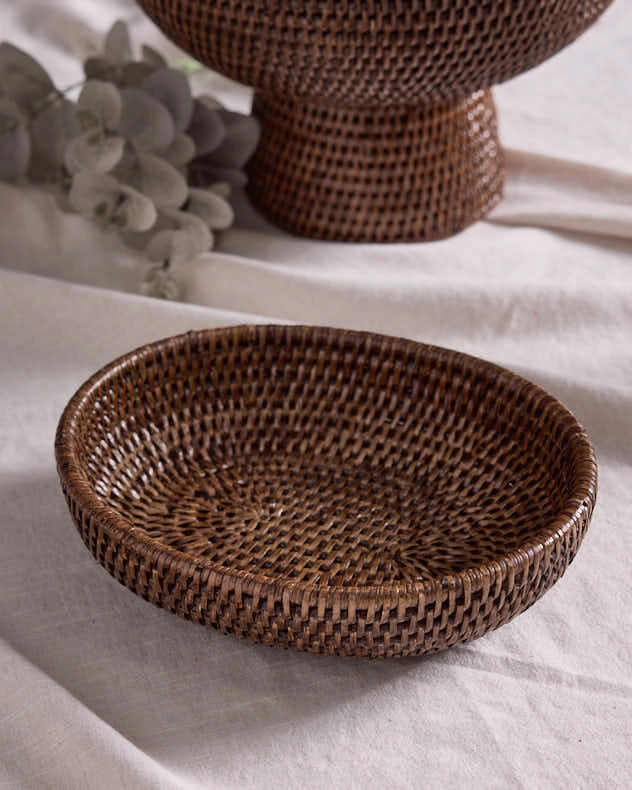 Brown Rounded Basket