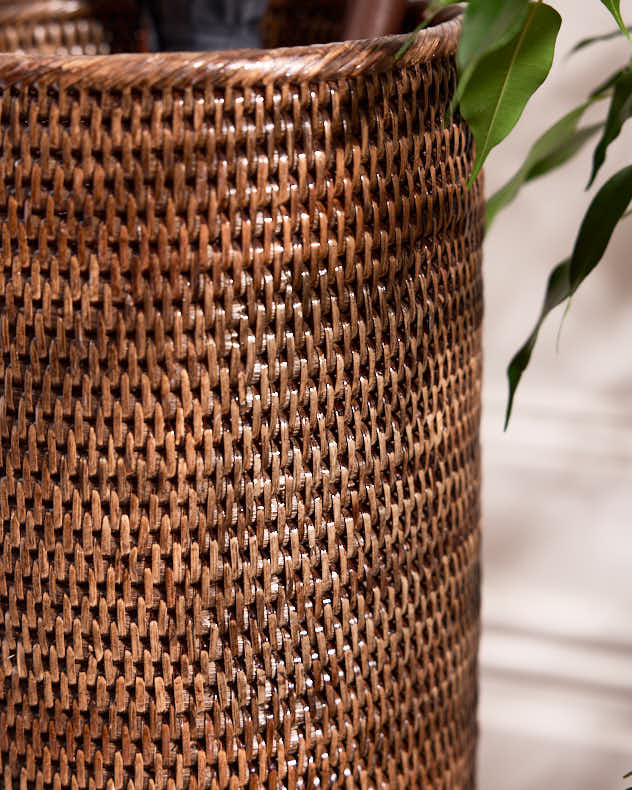 Premium Natural Rattan Umbrella Stand