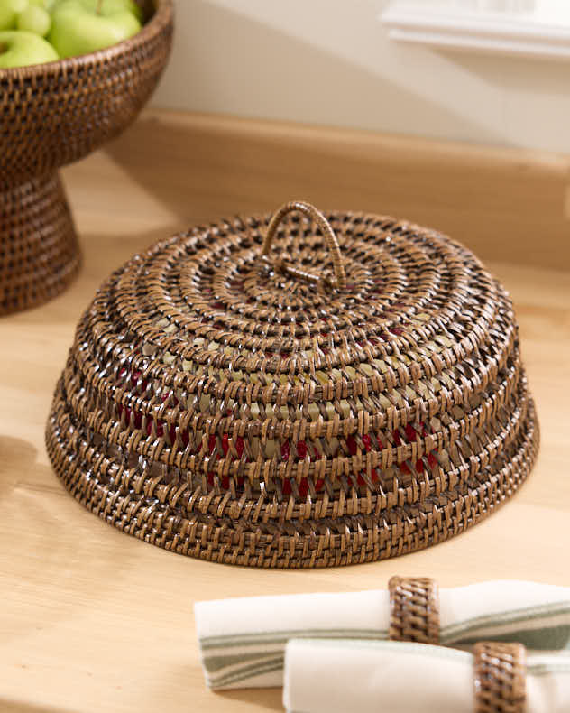 Premium Rattan Food Cover