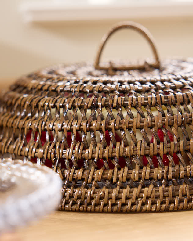 Premium Rattan Food Cover