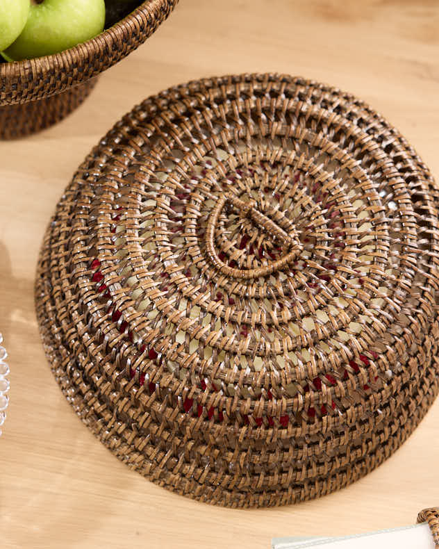 Premium Rattan Food Cover