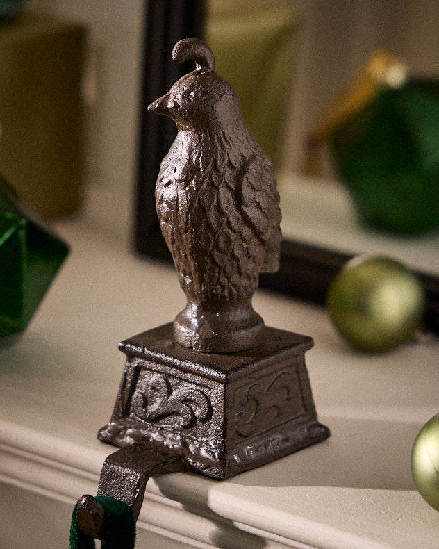 Stocking Holders - Antique Brown Stocking Holder