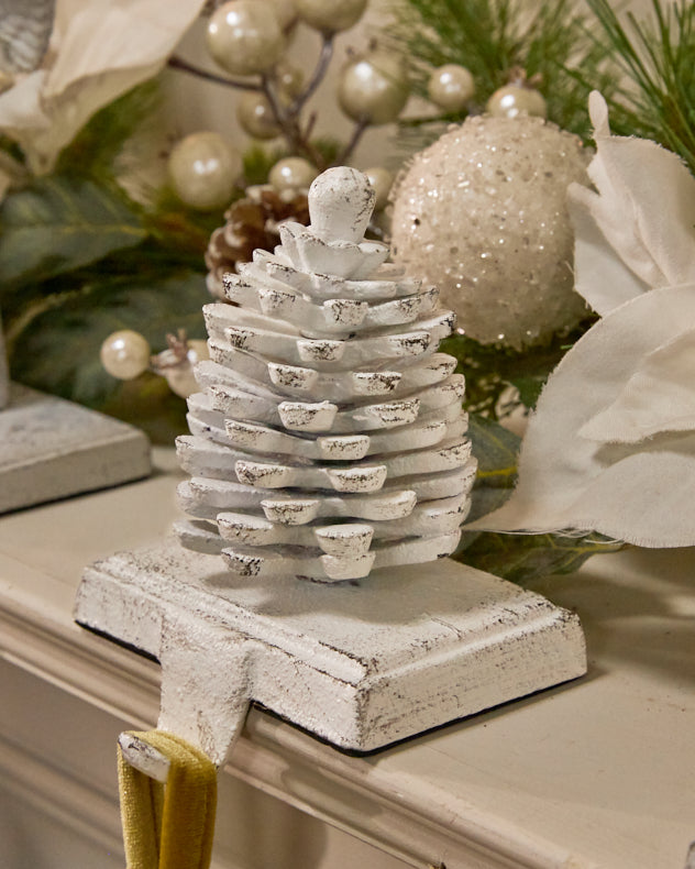 Stocking Holders - White Stocking Holder Collection