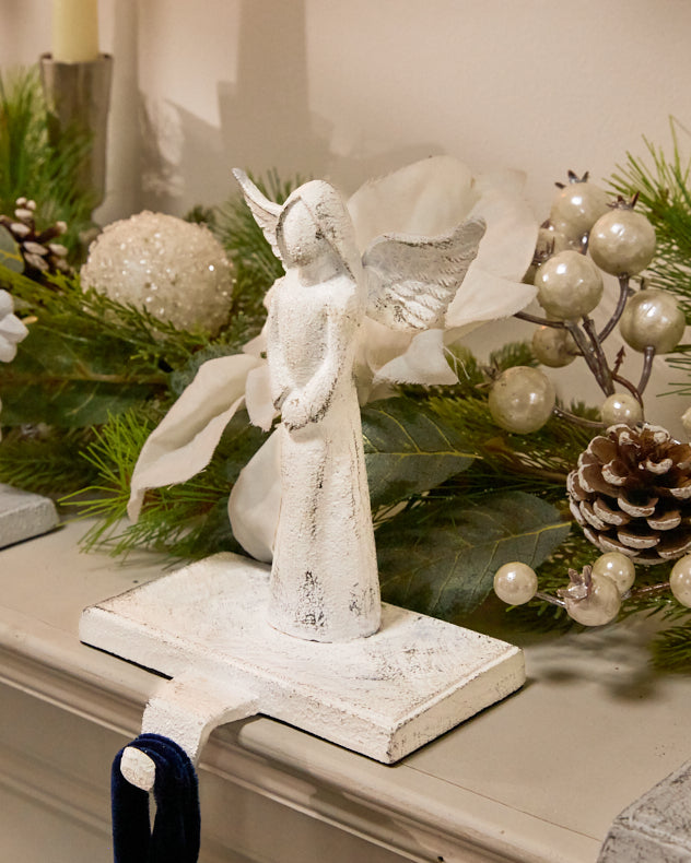 Stocking Holders Tree - White Stocking Holder Collection