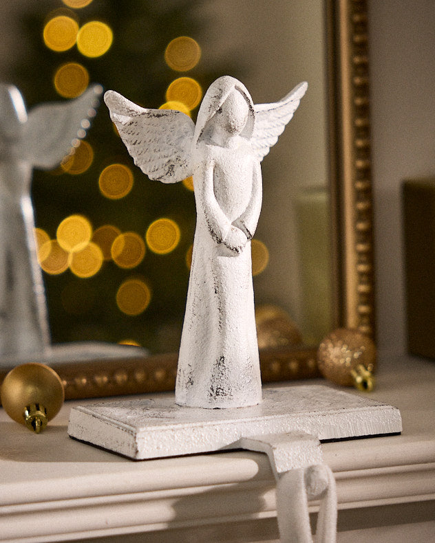 Stocking Holders Snowflake - White Stocking Holder Collection