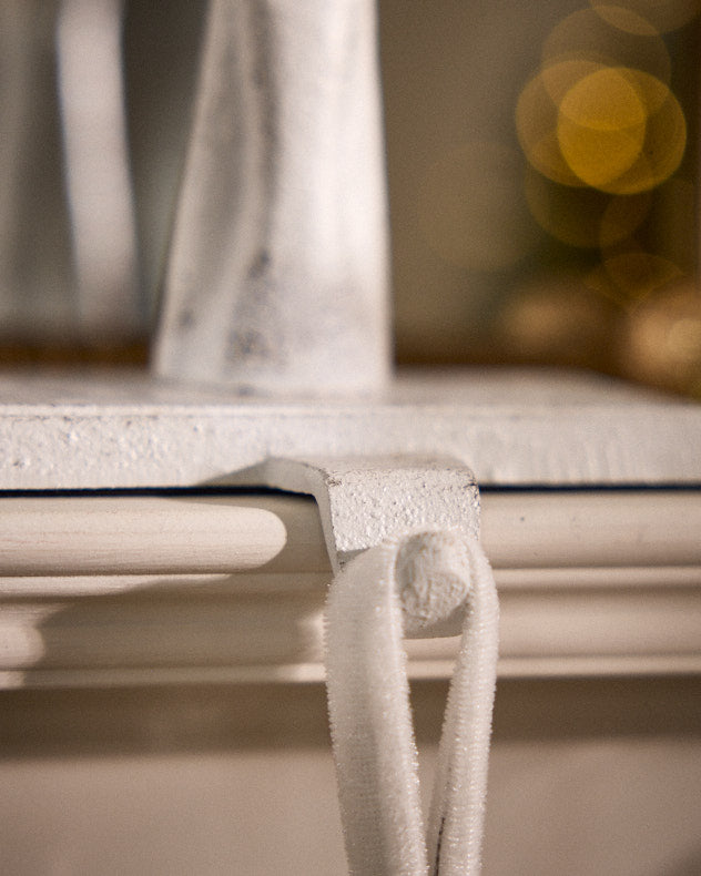 White Angel Stocking Holder