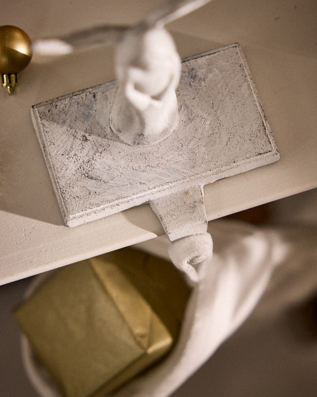 White Angel Stocking Holder