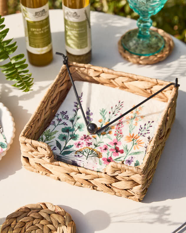 Water Hyacinth Napkin Holder