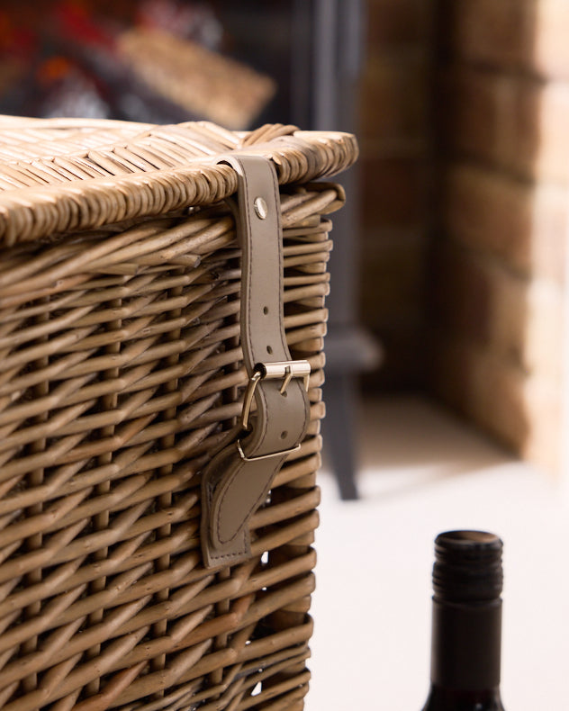 Wicker Wine Bottle Basket