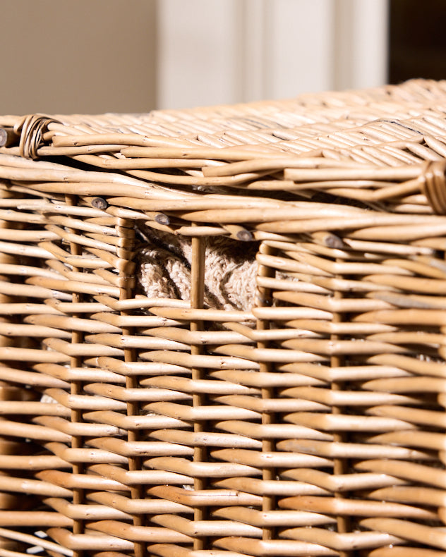 Storage Baskets - Tall Wicker Hamper Basket