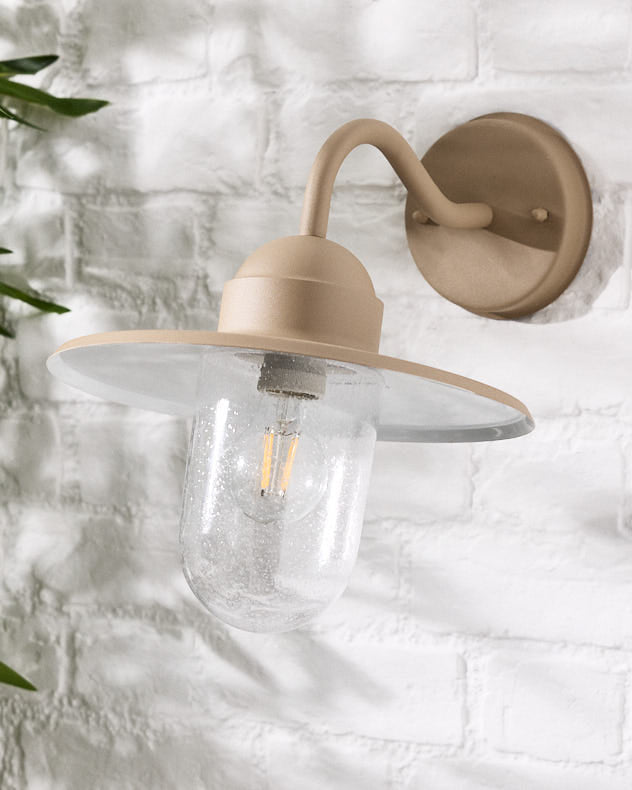 Taupe Wall Fisherman's Light