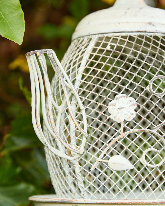 Hanging Teapot Bird Feeder