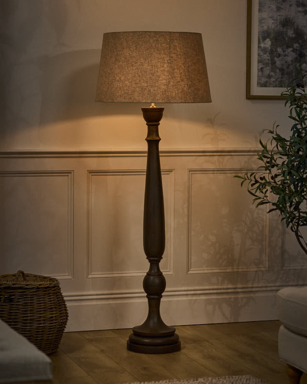 Ithaca Wooden Floor Lamp