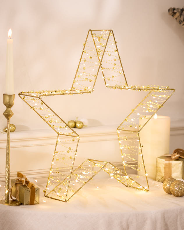 3D Light Up Star Decoration