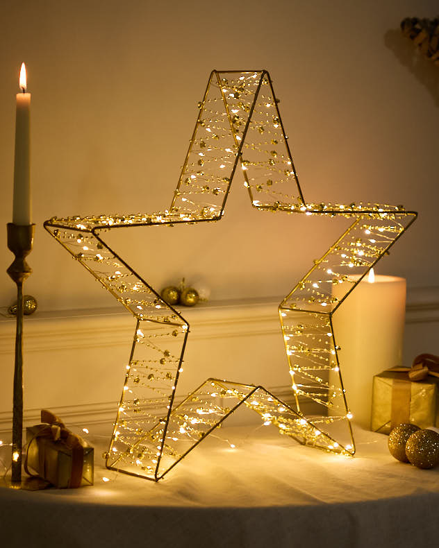 3D Light Up Star Decoration