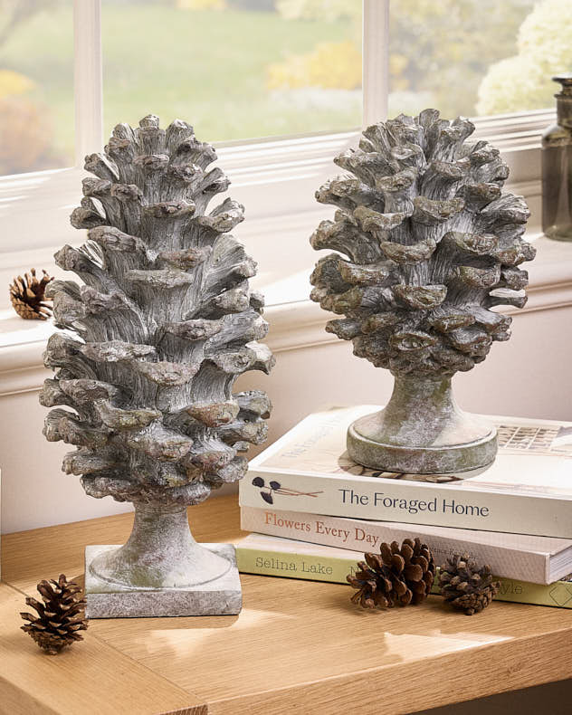 Standing Pinecone Ornament